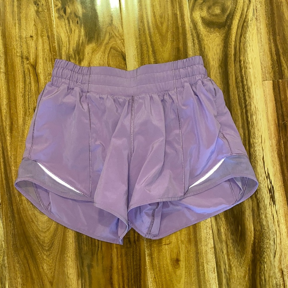 Purple lulu shorts!!